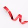 Tape, "velvet" for decor and gifts, red, 2 cm x 50 m