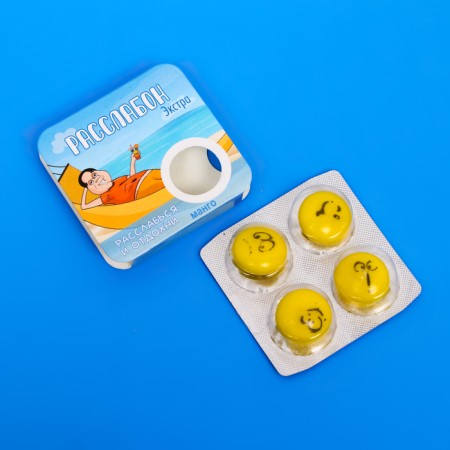Chewing gum "Relaboration-Exista", Mango, 14 g-1