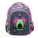 School backpack 40 x 33 x 15 cm, ergonomic back, Across 410, gray/pink ACR23-410-1