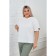 Female T -shirt, size 56, white color