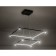 LED LED suspension Ambrella Light, Linetech, FL5597, LED, 60 W, 4800LUM, 3000-6400K, black color black
