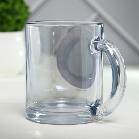 Glass mug "I have paws today", 320 ml-2