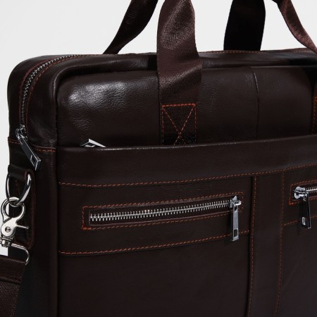 Male bag, Fidelio Largo, brown color-4