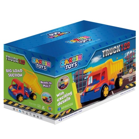 Minetrack 120 truck, sand set, blue-yellow color-1