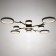 Causteen with PDU 2300/9GR LED 190W 3000-6000K gray 85x85x9 cm Bayerlux