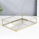 Standing interior glass with a “rectangular” mirror 4.5x15x20 cm