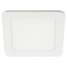Lumber of the built -in era LED, IP20, 9W, 146x146 mm, 4000k, 400lm, white color