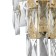 Bra Indigo, 12029/2W Gold. 2x40W, E14, 220x130x300 mm, transparent color
