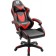 Playing chair Defender Xcom, up to 100 kg, eco-leather, black and red