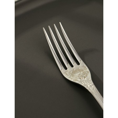 Dining room “Troika”, h = 19.5, thickness 2 mm, artistic painting, silver color-2