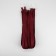 Lightning secret, No. 3, non -income, automatic lock, cotton, 60 cm, burgundy color