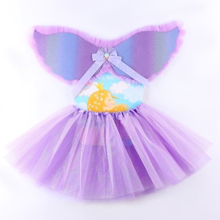 Carnival set "Fairy", 5-7 years: skirt, wings-7