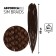 SIM-BRAIDS AFROKOSOS, 50 cm, 18 strands (CE), Dark Breeding color (#8)