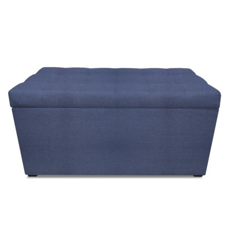 Puff with a lid and weighting, 800 × 400 × 420 mm, Bahama plus matting, Iris color-3
