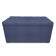 Puff with a lid and weighting, 800 × 400 × 420 mm, Bahama plus matting, Iris color