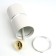 Ceiling light Feron ML186, IP20, GU10, 35 W, 55x55x100 mm, white/chrome color