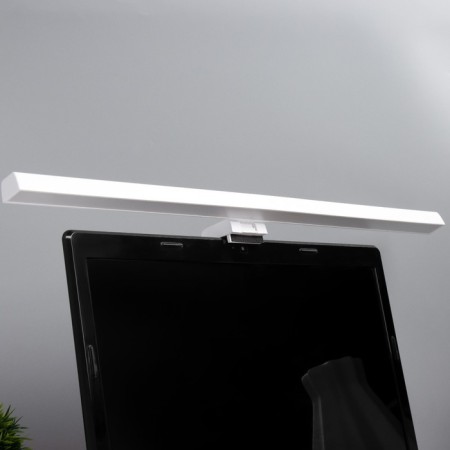 Lamp for the screen "Aura" LED 5W 3000K-6000K 201LM RA85 USB white 10.4x6.5x50cm-1