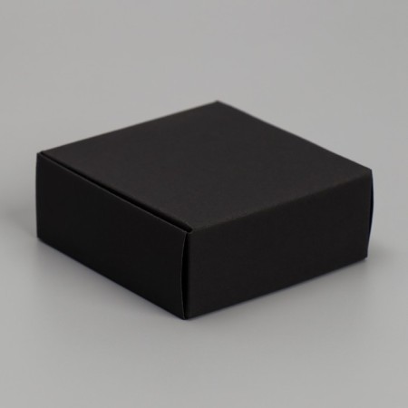 Box for jewelry, packaging, “black”, 7.5 x 7.5 x 3 cm-2