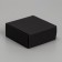 Box for jewelry, packaging, “black”, 7.5 x 7.5 x 3 cm