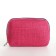 Cosmetic bag Dor units, 13*6*9, lightning department, lining, raspberry