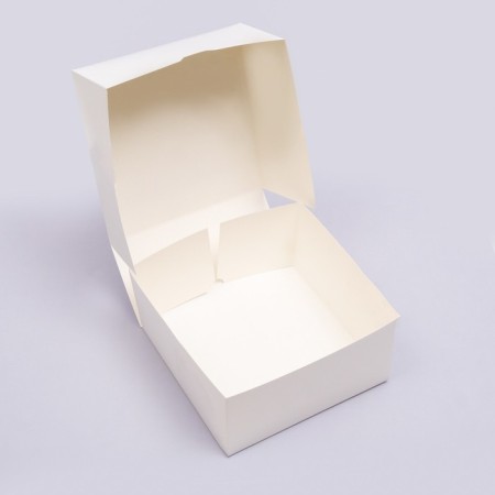 Box under the gentor, white, 20.5 x 20.5 x 10 cm-3