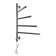 Domoterm electric heated towel rail "Jazz" 108, 510 x 710 mm, 4 crossbars