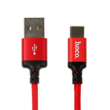 Hoco X14 Times Speed, Type-s-USB, 3 A, 1 m, black and red-3