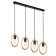 Suspended lamp 1x40W E27, size 90x6x18 cm