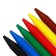 Loars of plastic 6 colors Erichkrause, diameter 7 mm, sharpened
