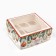 Capcake box “Happy New Year!”, Balls, 25 x 25 x 10 cm, New Year