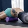 Massage roller SANGH, 30x9 cm, purple color