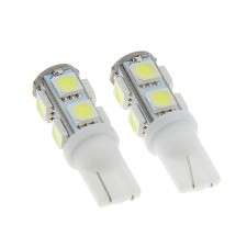 Auto Stuffing LED Cartage, T10 W5W, 12 V, 9 SMD-5050, set 2 pcs