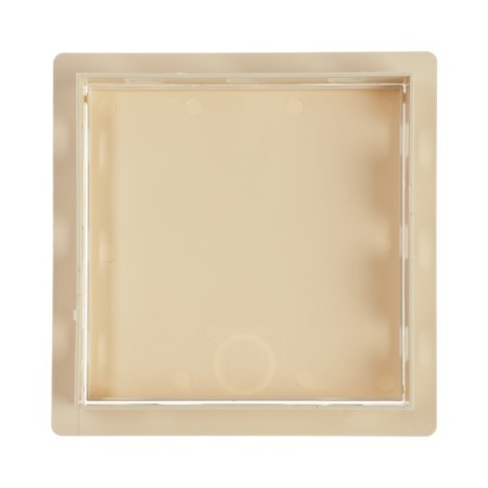 Vento cats' door for cats, 150 x 150 mm, opening 40 mm, ivory-5