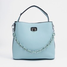 Bag Female Tout with Lightning, Blue Color