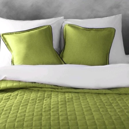 Set "Ibiza": a bedspread 160 x 220 cm, pillowcases 40 x 40 cm - 2 pcs, green-2