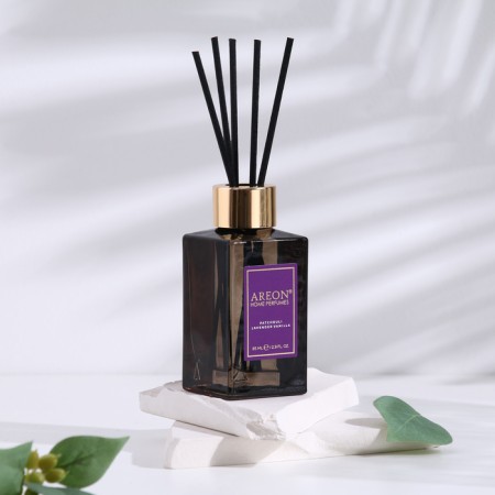 The aromatic diffuser for the home areon Sticks Premium, 85 ml, "Patchouli-Lavender"-1
