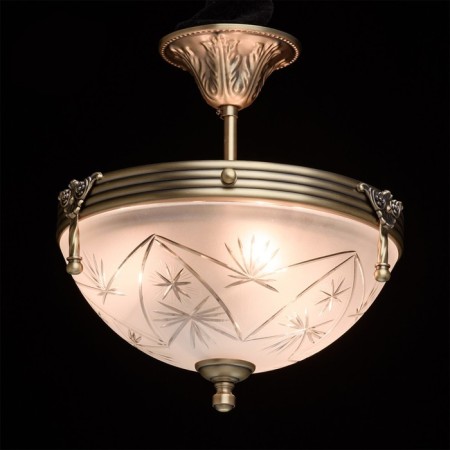 Aphrodite chandelier, 3x60W E14, antique bronze-2