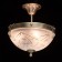 Aphrodite chandelier, 3x60W E14, antique bronze