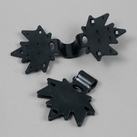 Shading grid, 5 × 3 m, density 55 g/m², green, set 15 clips in a set-15