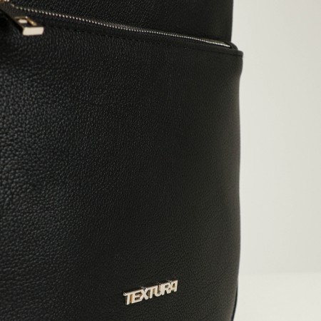Bag-backpack with lightning, textura, black color-3