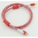 Audio-Video cable HDMI (M)/HDMI (M) 1.8m. Ferrite. Crusado gilding. red