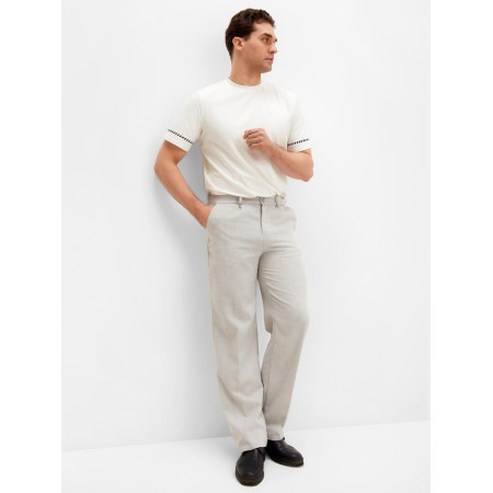 Men's pants Minaku: Modern Classic Color Gray, Rr. 44-1