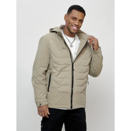 Male spring jacket, size 48, light green color-2