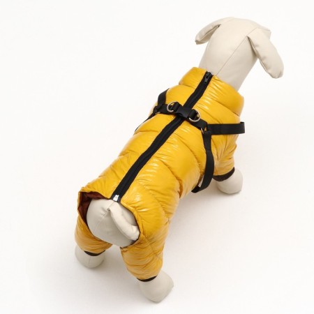 Kombinson for dogs with a slope "Moden", size 22 (DS 41, OG 60, Osh 43 cm), yellow-2