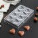 Form for chocolate and sweets "Heart", 20 × 12 × 2.5 cm, 8 cells (4 × 4 × 1 cm)