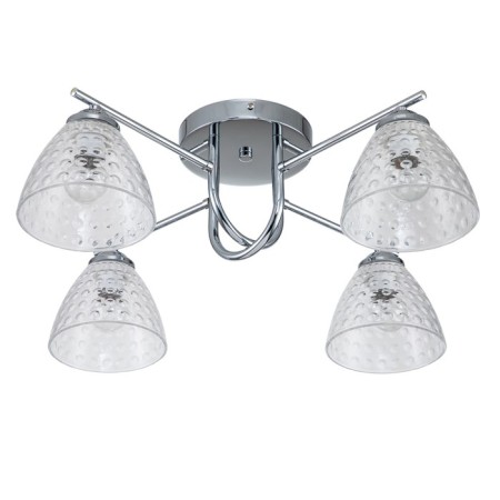 Ceiling lamp 4x60W E27, size 56x56x20 cm-1