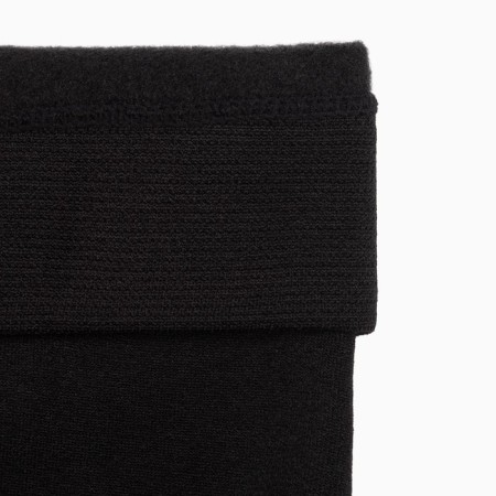 Female tights, microfibers with thermal effect, black color, size 5-6