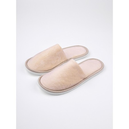 Women's slippers Amaro Home, size 36-38, beige color-4