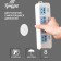 Bilateral self -adhesive tundra holders, d = 33.5 mm, 8 pcs.