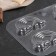 Form for chocolate and sweets "4 races", the color is transparent